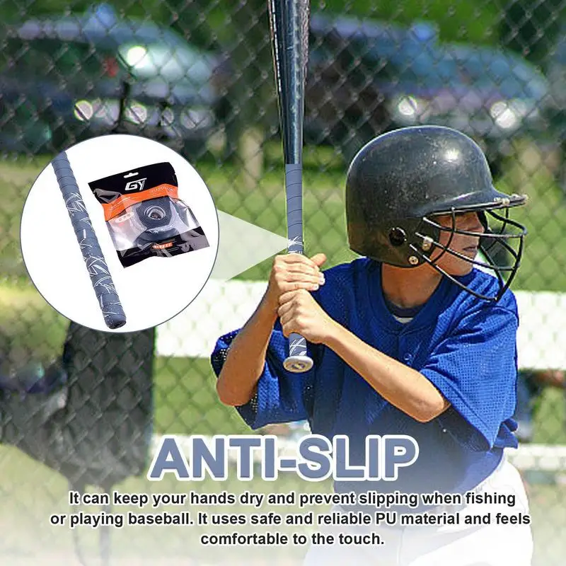 Bat Grip Tape Non-slip obal Pre Bat 200 cm Baseball Rukoväť GripTape Baseball Bat Grip Pásky Pre Tenis, Baseball Squash Rybolov