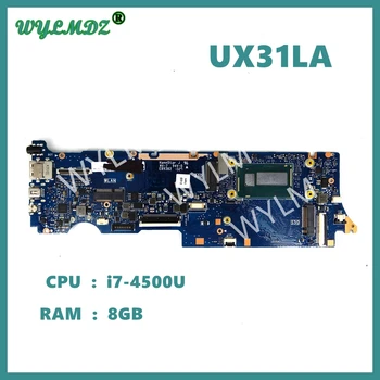 UX31LA S i7-4500U CPU 8GB-RAM Doske Pre ASUS UX31 UX31L UX31LA UX31LAA BX31LA Notebook Doske 100% Testované OK